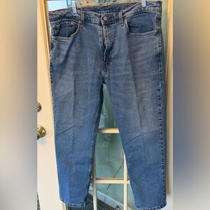 Levi's Men's Straight 505 Jeans in Classic Blue